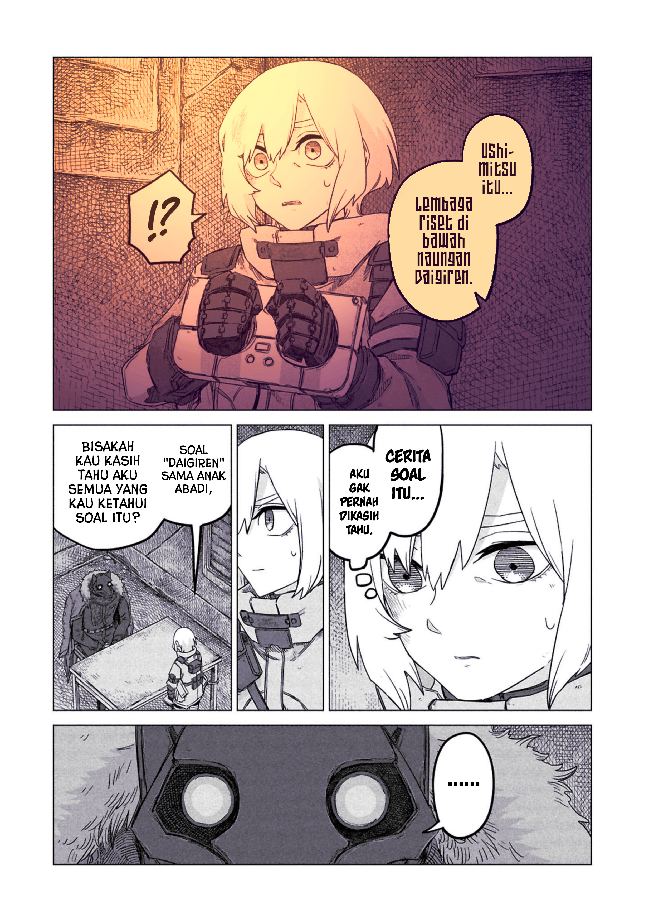 Usuzumi no Hate Chapter 32 - halaman 8