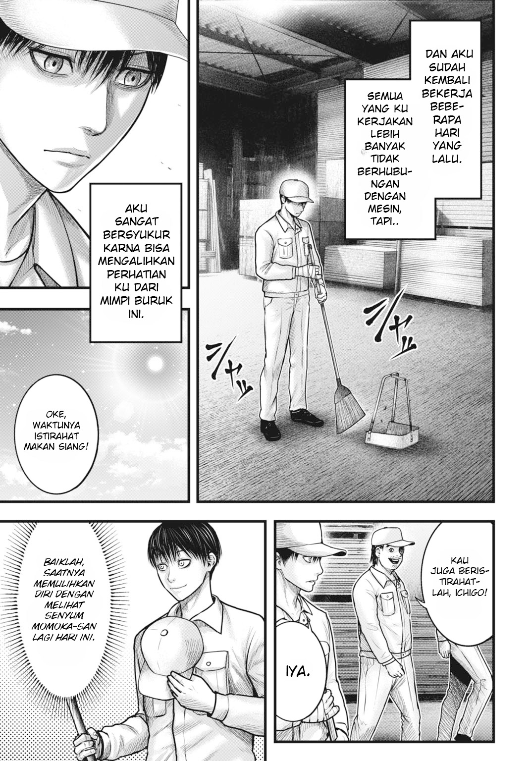 Uzugami: Bunretsu Zoushoku Ningen Chapter 2 - halaman 13