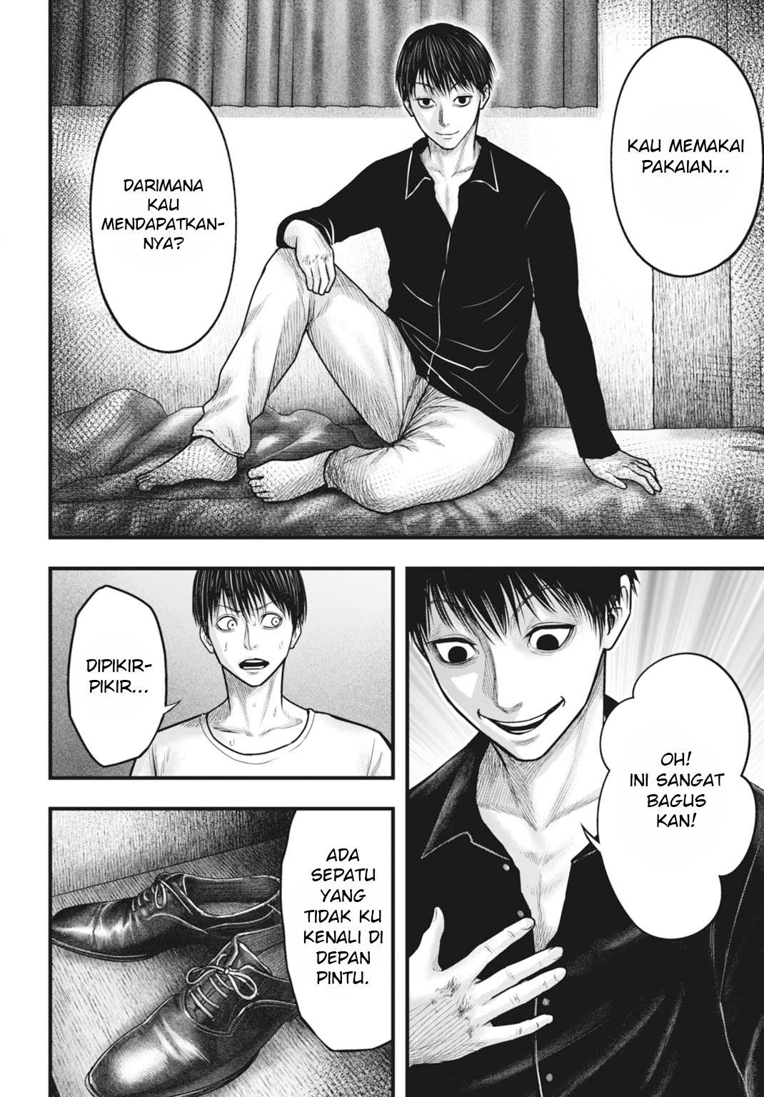 Uzugami: Bunretsu Zoushoku Ningen Chapter 2 - halaman 22