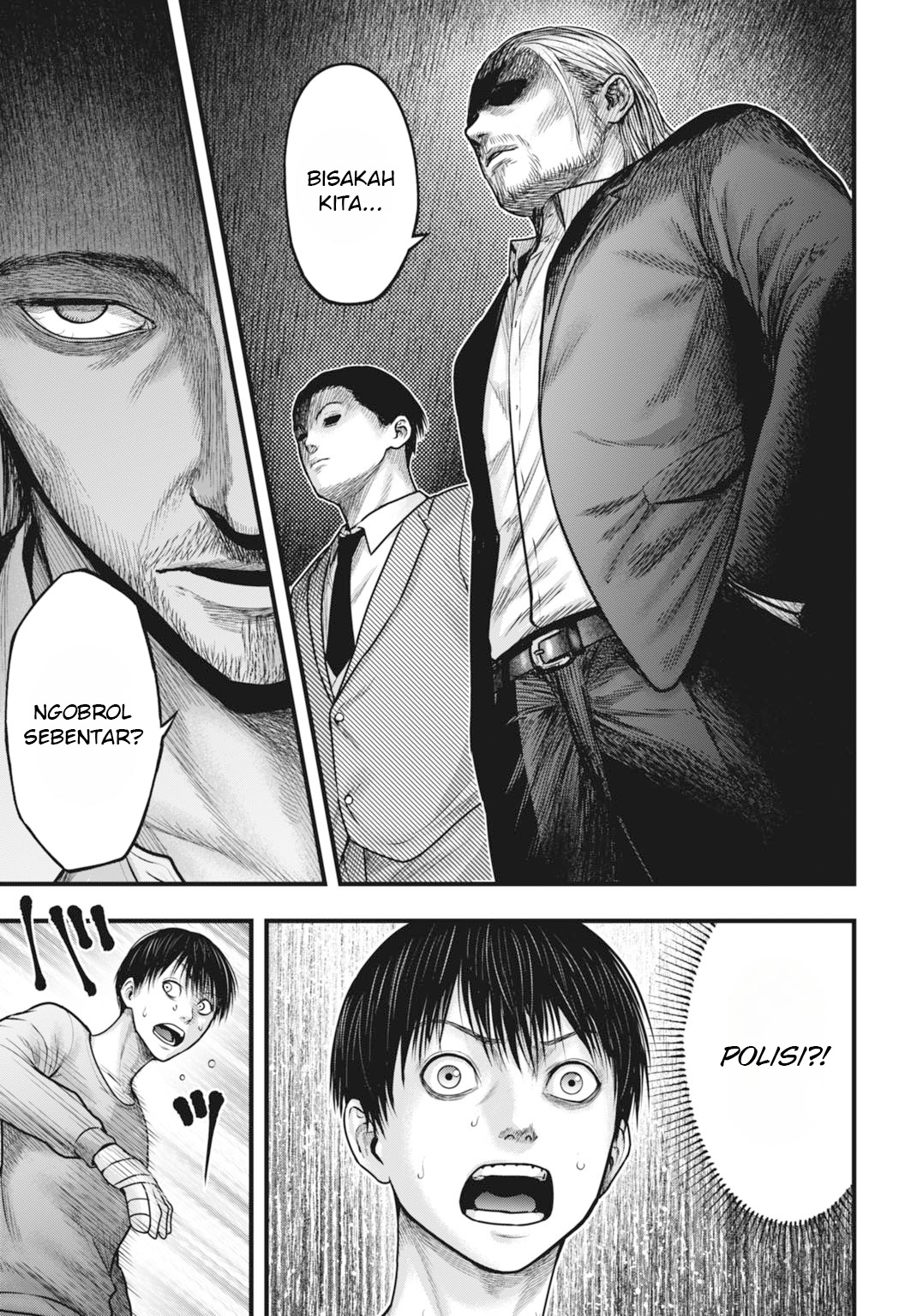 Uzugami: Bunretsu Zoushoku Ningen Chapter 3.1 - halaman 16