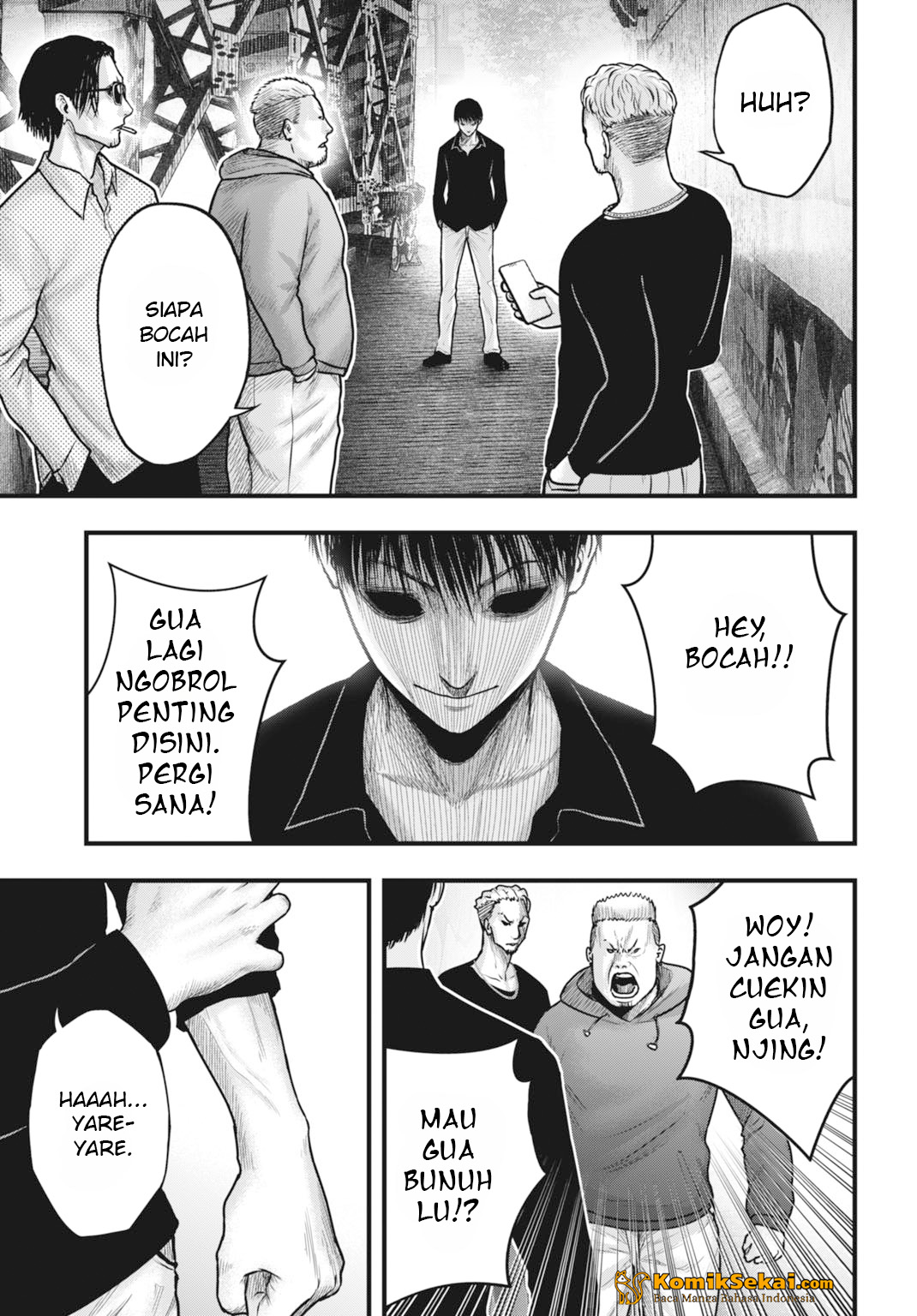 Uzugami: Bunretsu Zoushoku Ningen Chapter 3.1 - halaman 6