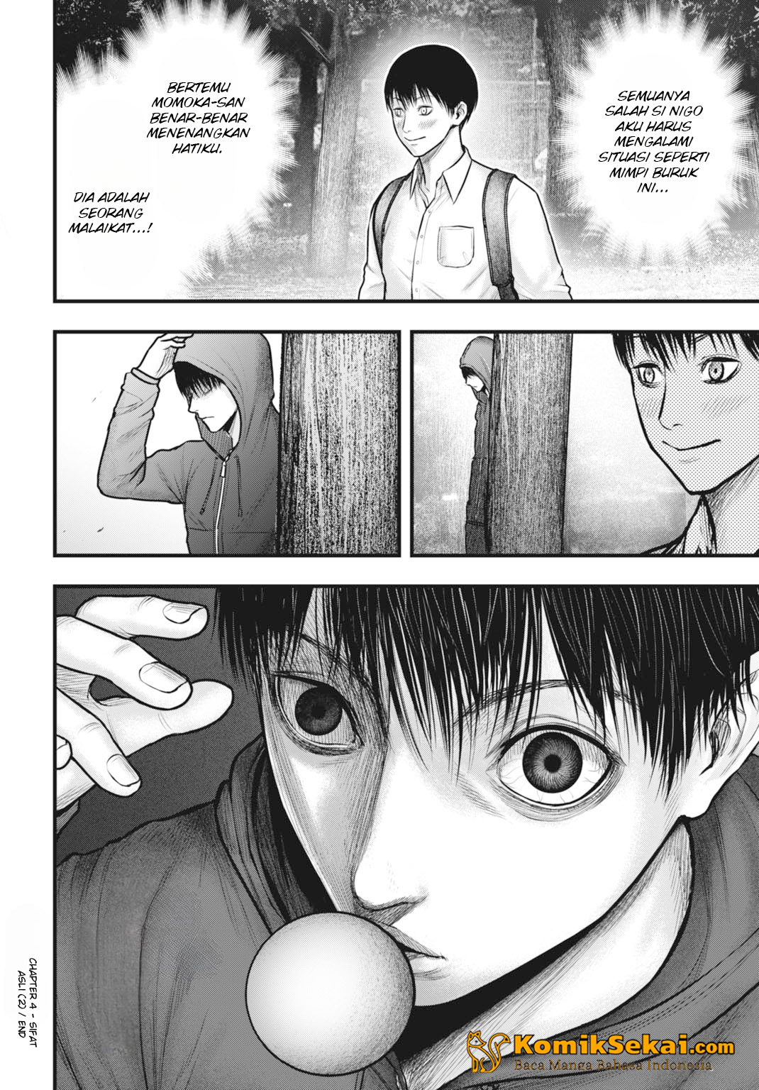 Uzugami: Bunretsu Zoushoku Ningen Chapter 4.2 - halaman 14