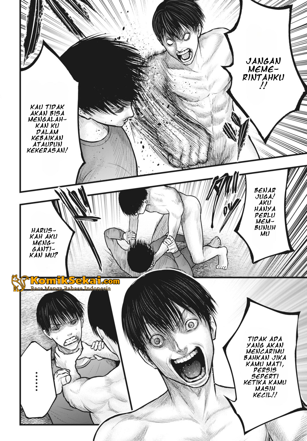 Uzugami: Bunretsu Zoushoku Ningen Chapter 4.2 - halaman 4