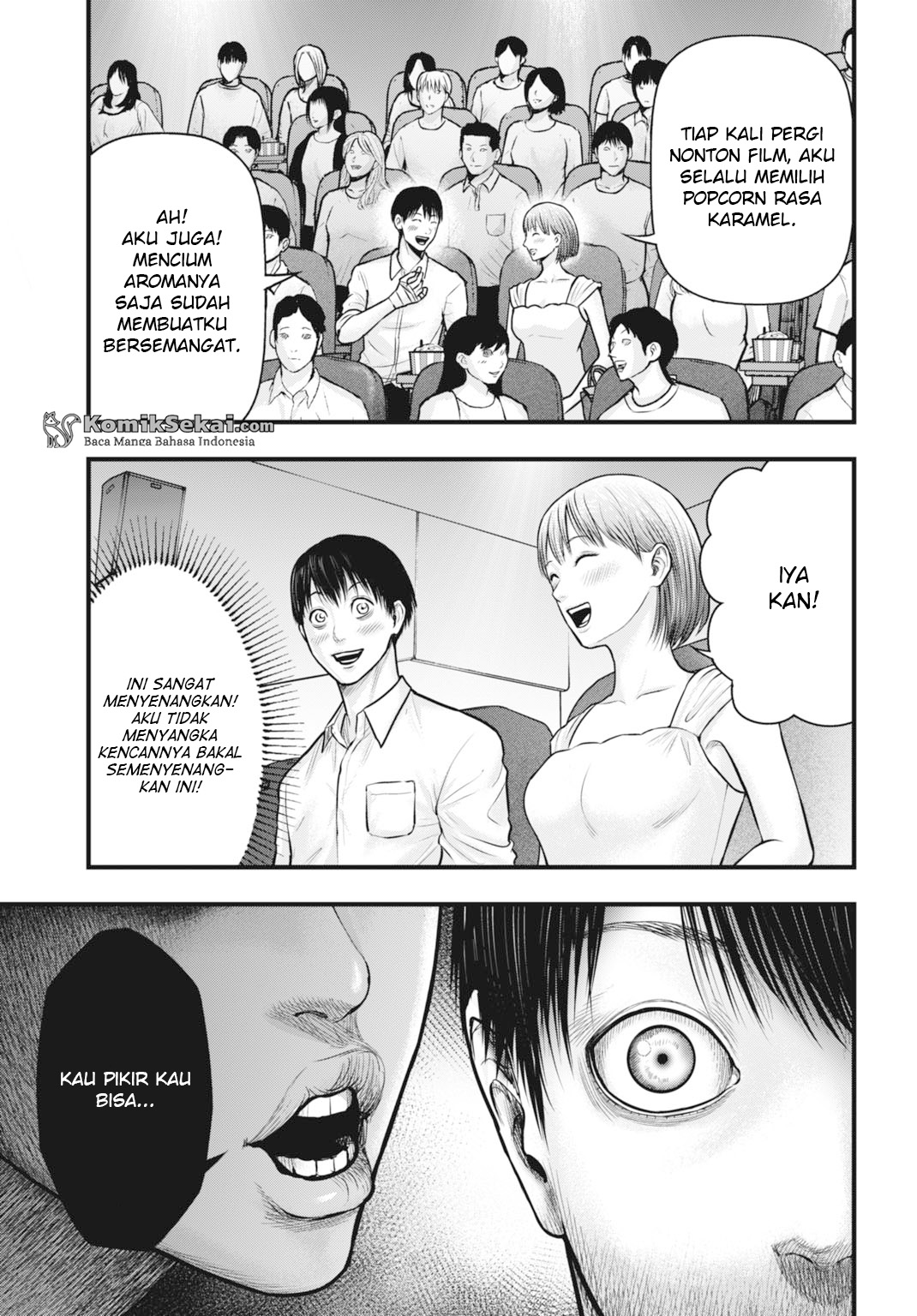 Uzugami: Bunretsu Zoushoku Ningen Chapter 6.1 - halaman 14