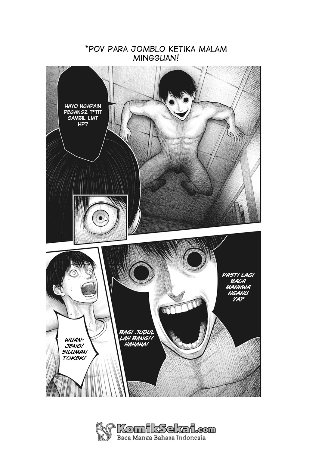 Uzugami: Bunretsu Zoushoku Ningen Chapter 6.1 - halaman 22