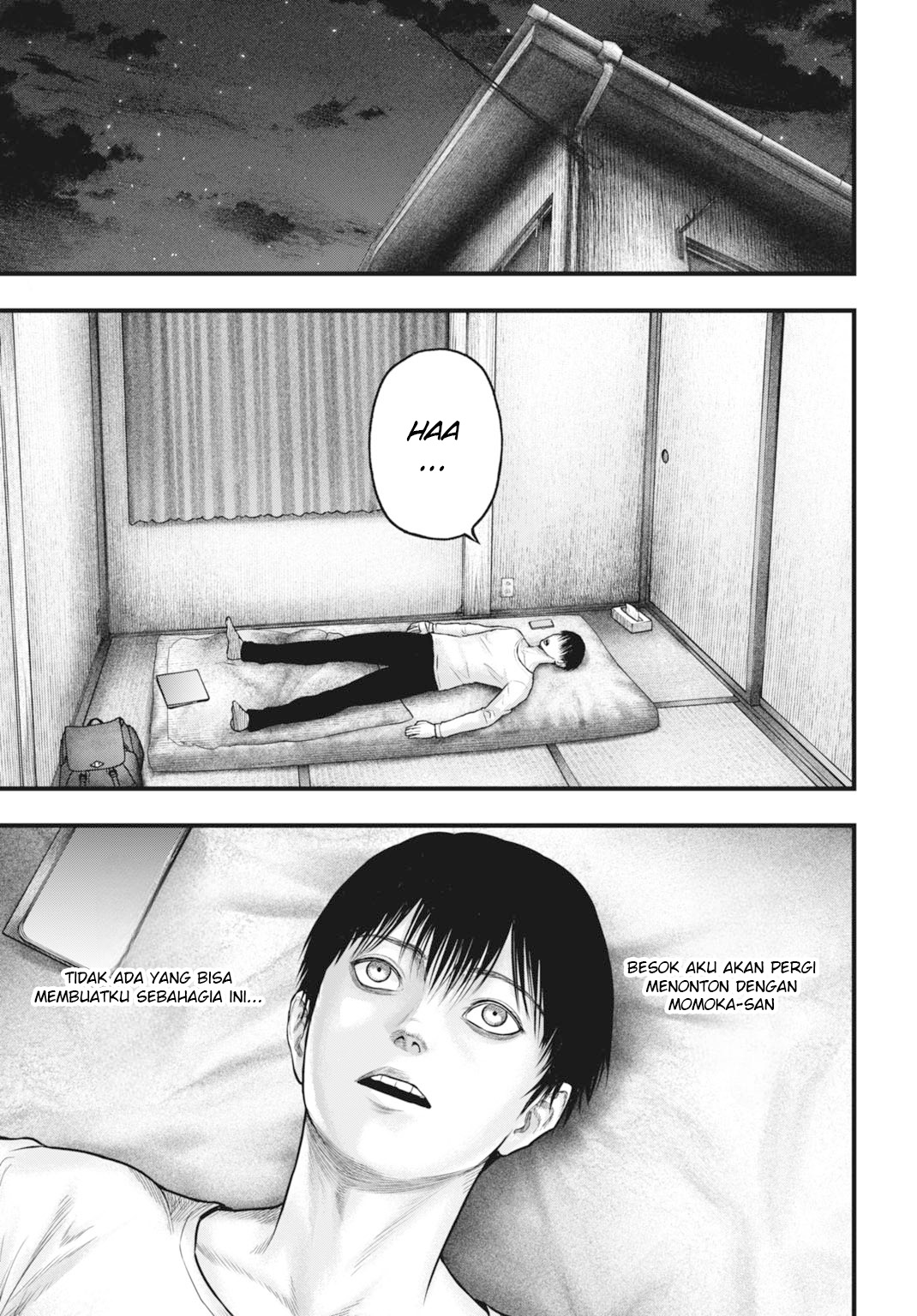 Uzugami: Bunretsu Zoushoku Ningen Chapter 6.1 - halaman 4