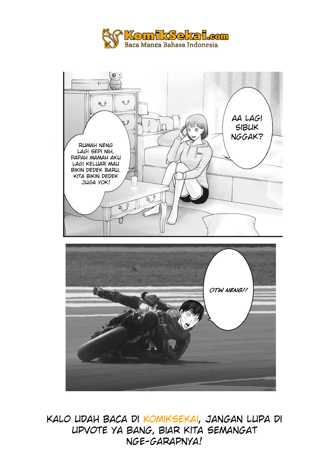 Uzugami: Bunretsu Zoushoku Ningen Chapter 6.2 - halaman 23