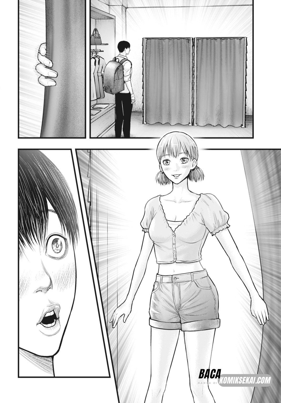 Uzugami: Bunretsu Zoushoku Ningen Chapter 6.2 - halaman 3