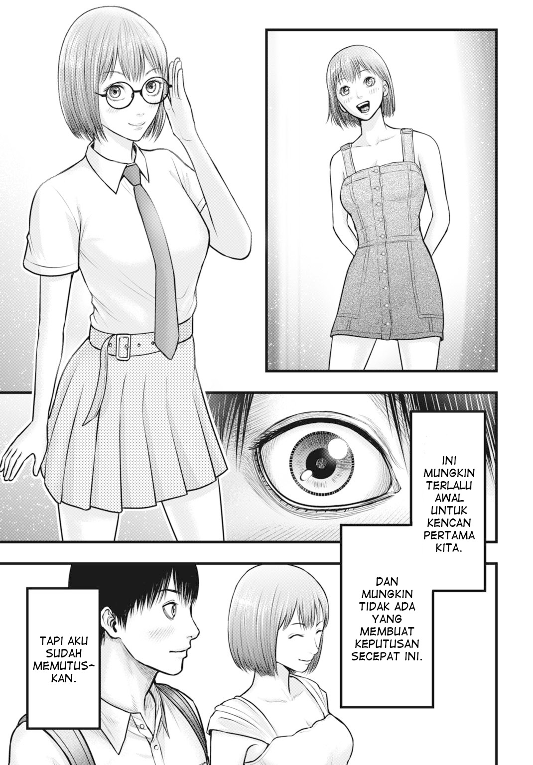 Uzugami: Bunretsu Zoushoku Ningen Chapter 6.2 - halaman 4