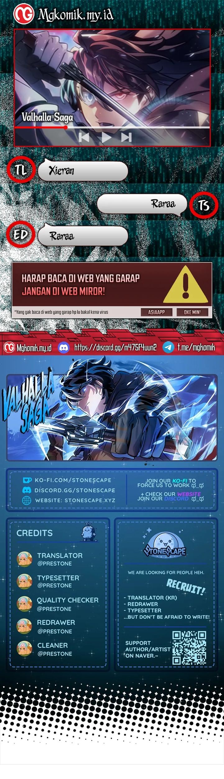 Vallhala Saga Chapter 38 - halaman 1