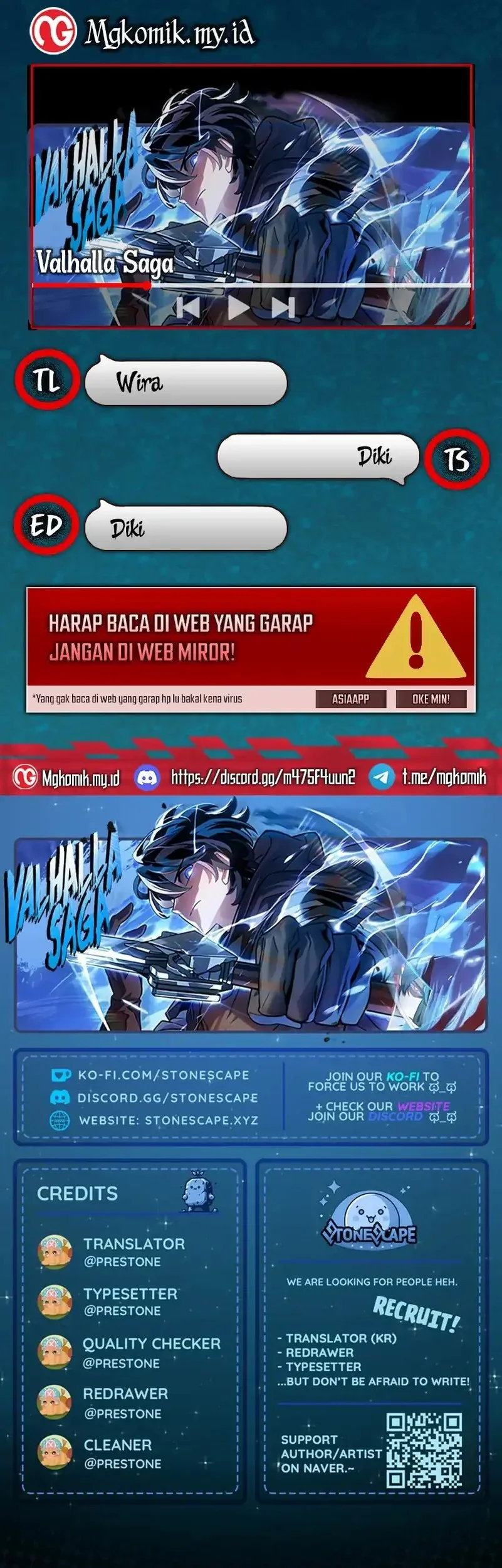 Vallhala Saga Chapter 59 - halaman 1