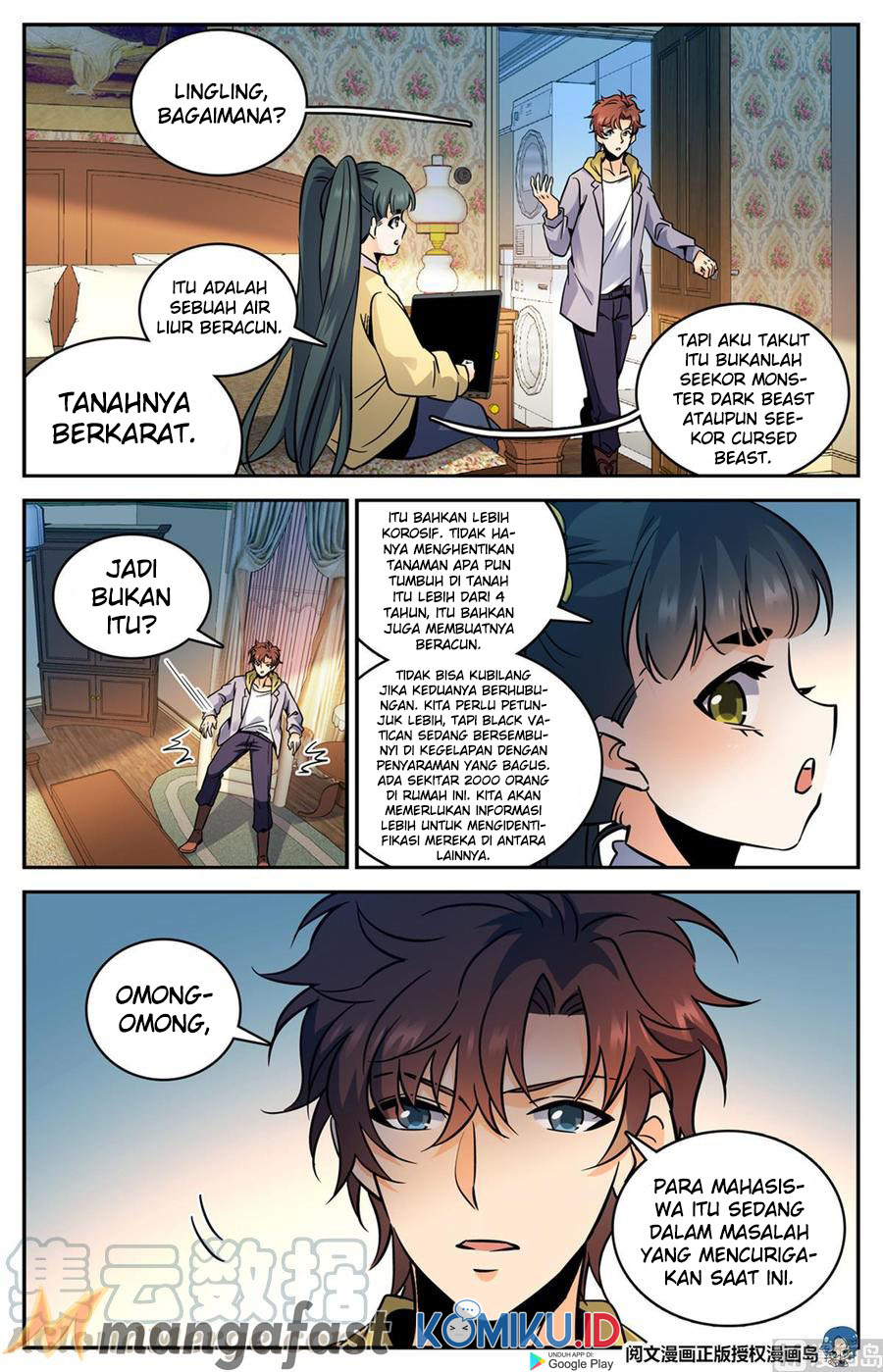 Versatile Mage Chapter 551 - halaman 11