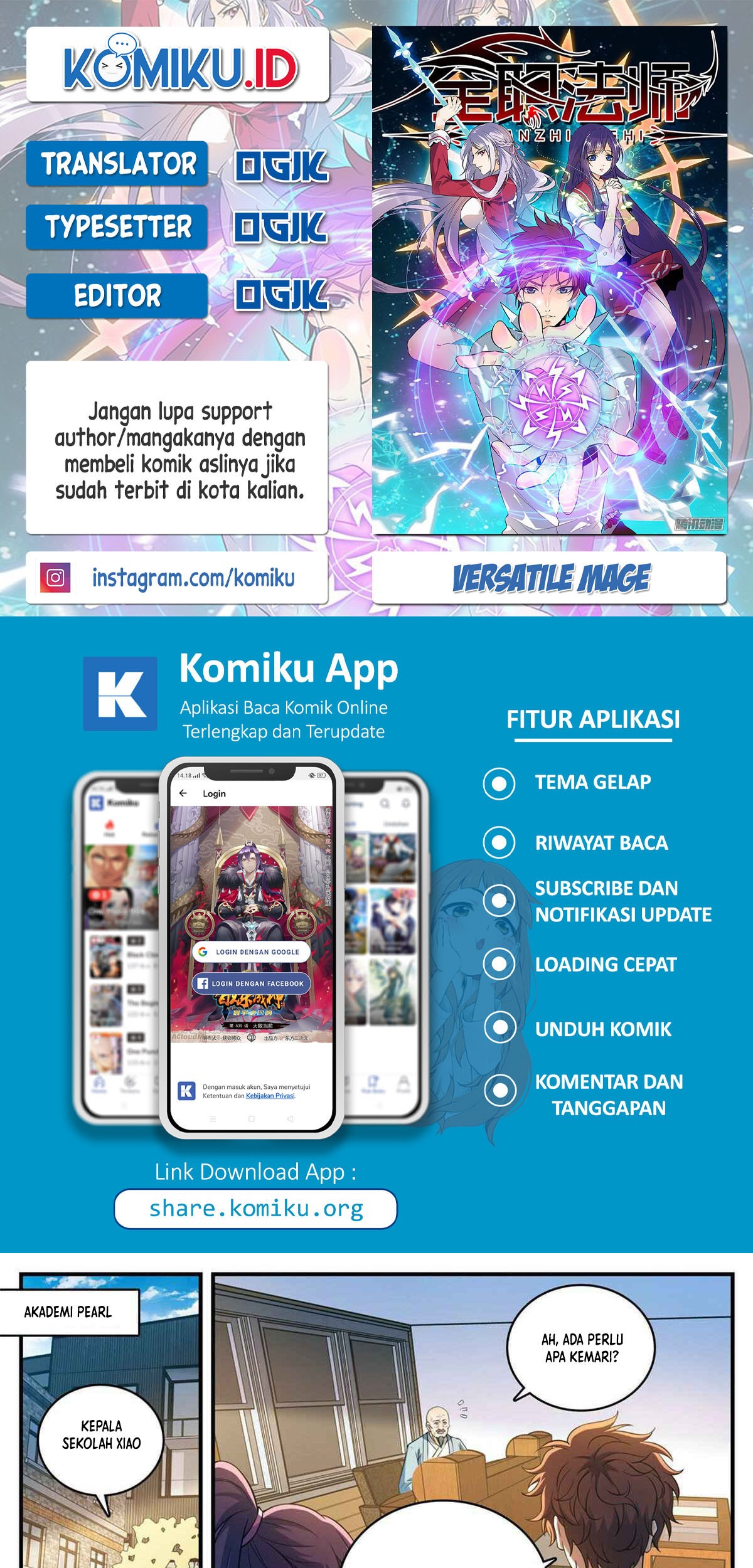Versatile Mage Chapter 791 - halaman 1