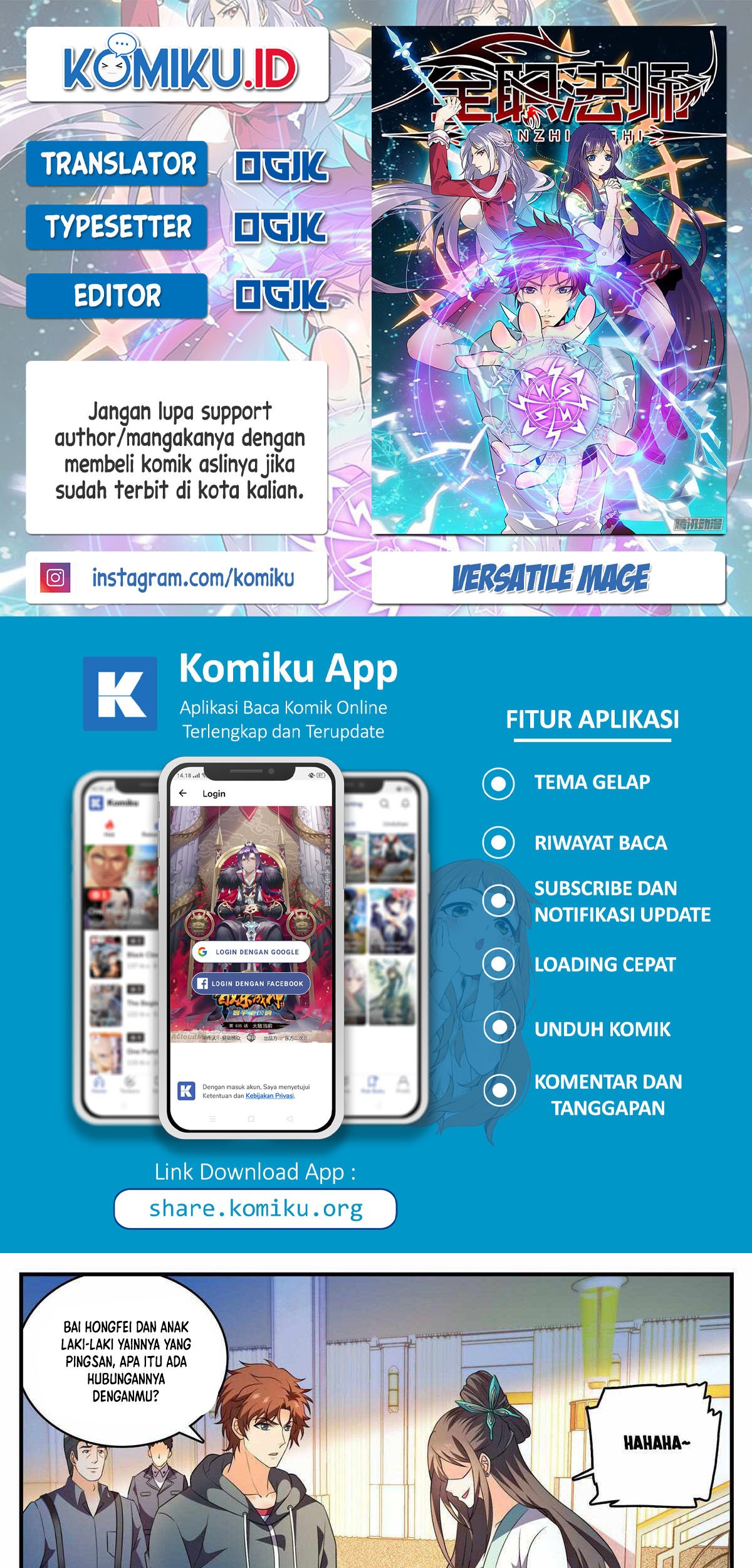 Versatile Mage Chapter 795 - halaman 1