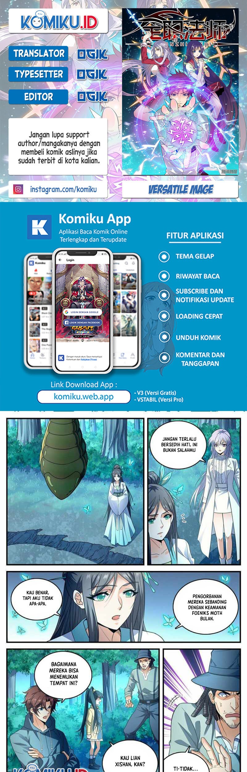 Versatile Mage Chapter 813 - halaman 1
