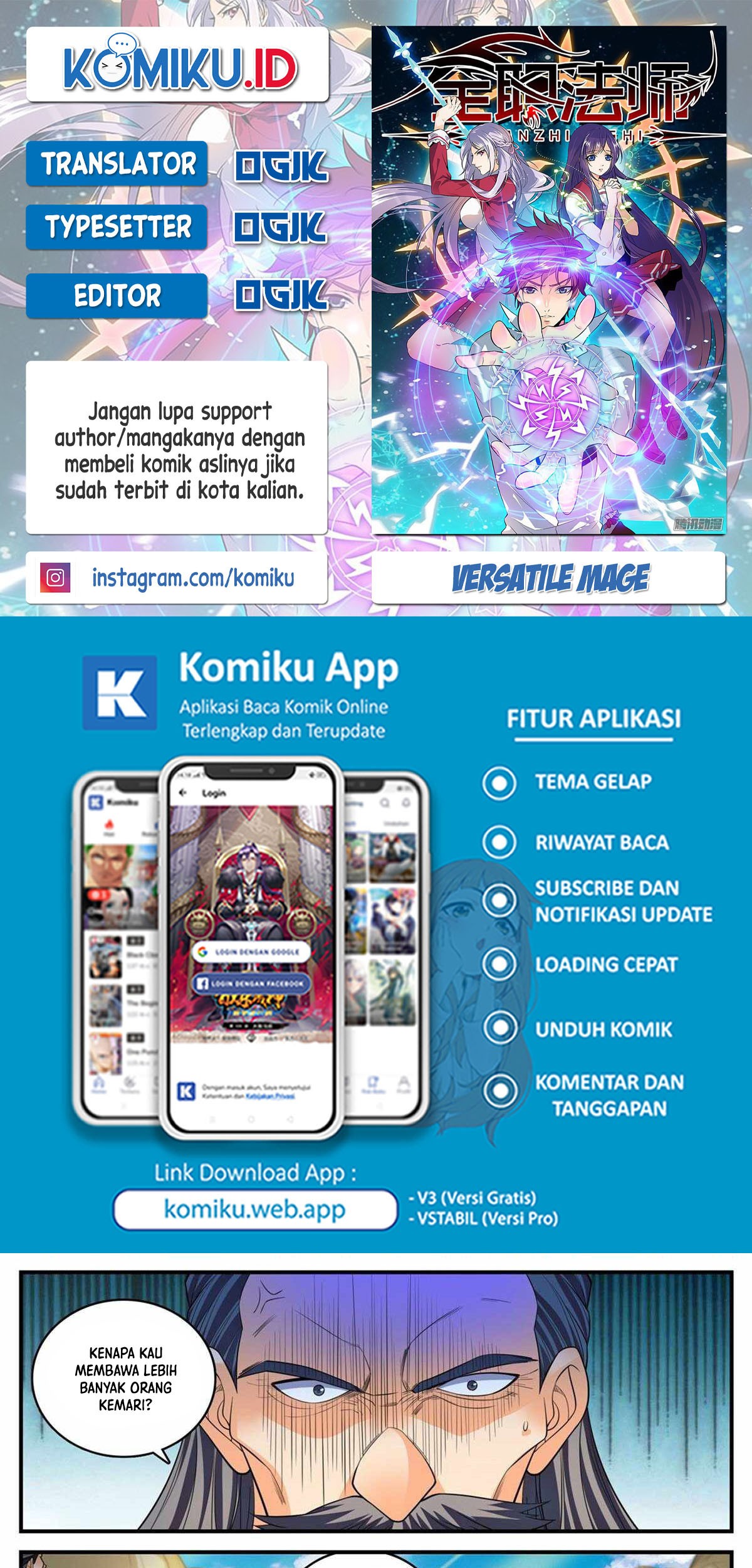 Versatile Mage Chapter 817 - halaman 1