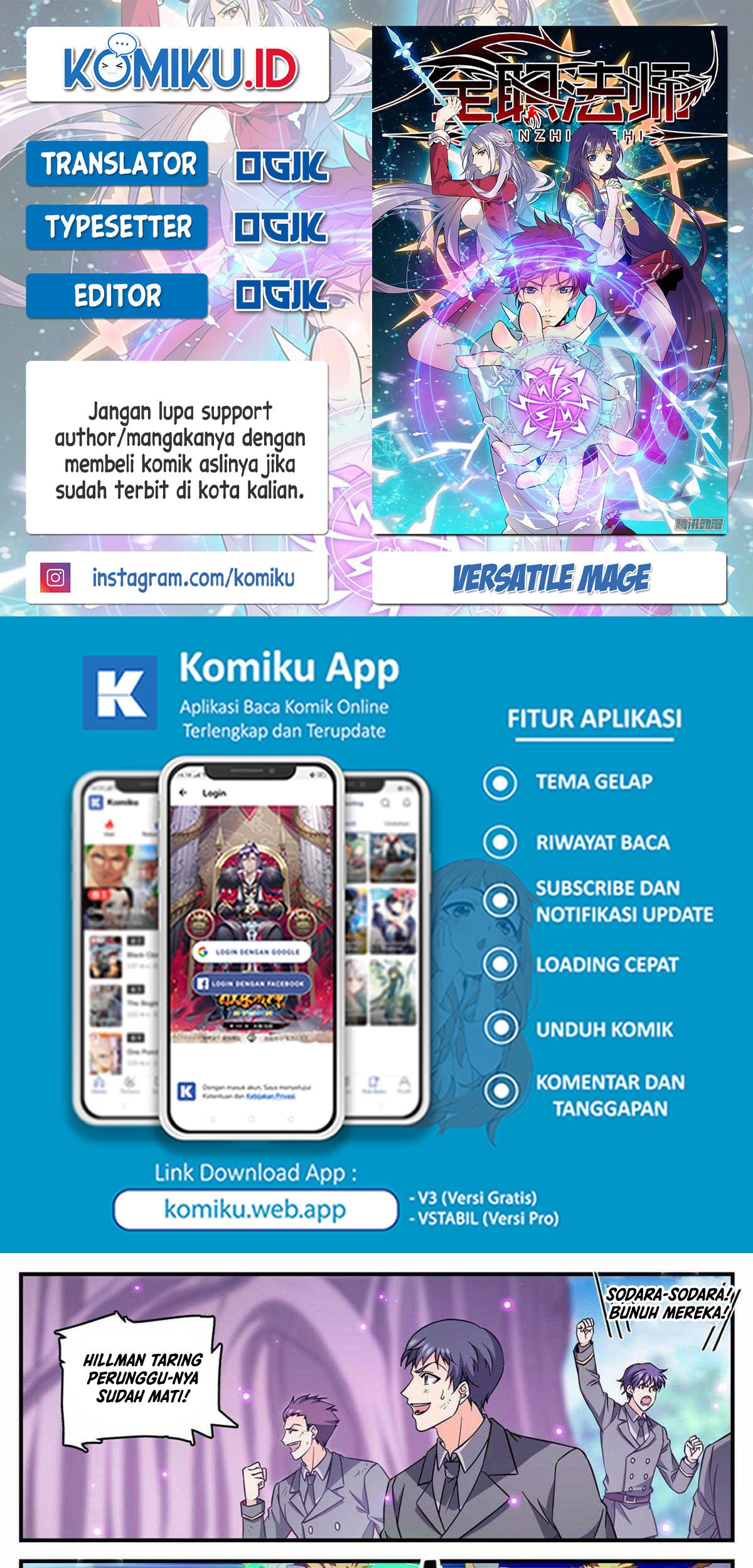 Versatile Mage Chapter 830 - halaman 1