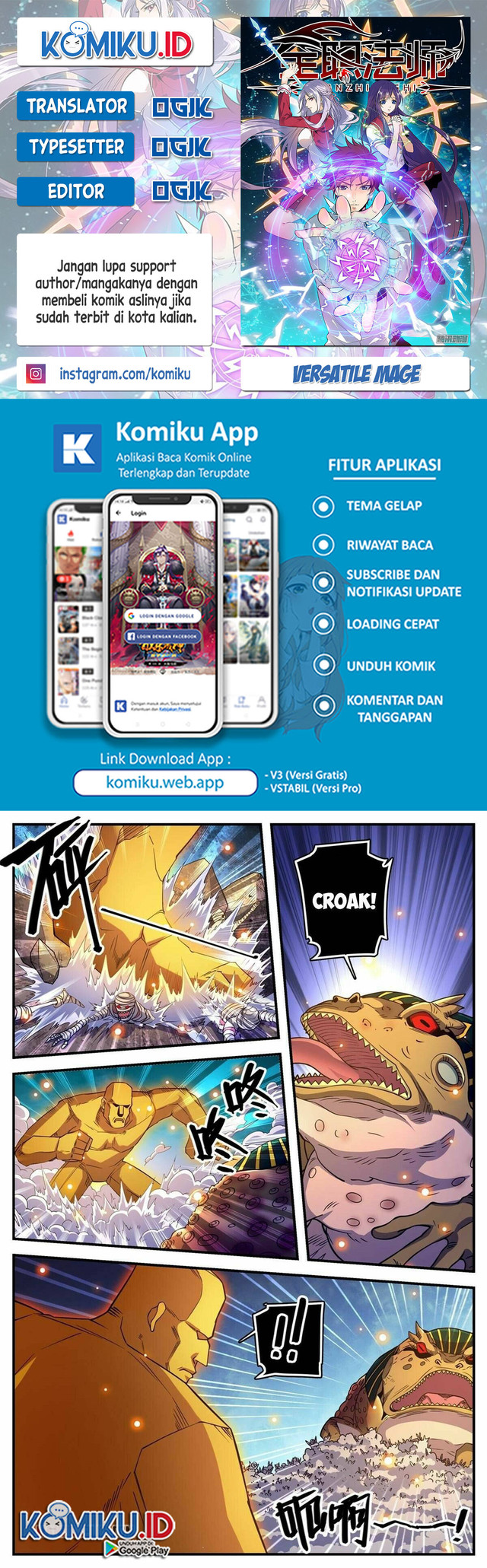 Versatile Mage Chapter 855 - halaman 1