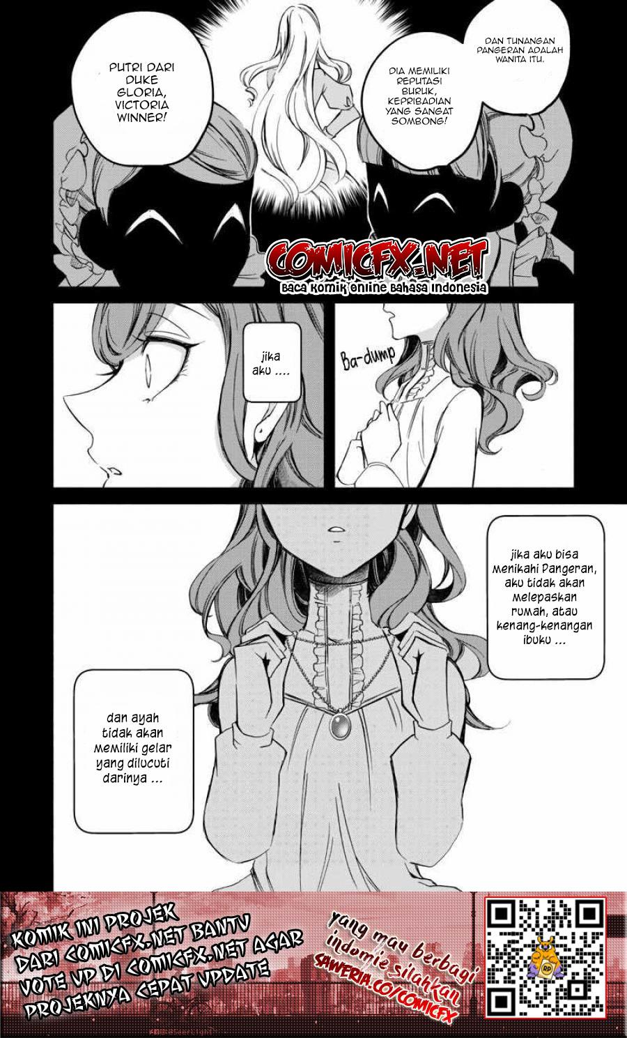 Victoria Winner Ostwen Ouhi wa Sekai de Ichiban Erasou de Aru Chapter 1.1 - halaman 3