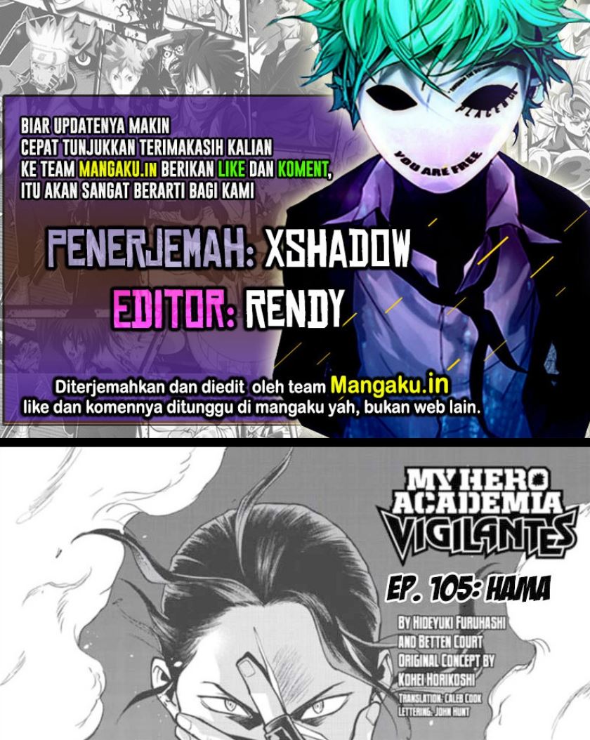 Vigilante: Boku no Hero Academia Illegal Chapter 105 - halaman 1