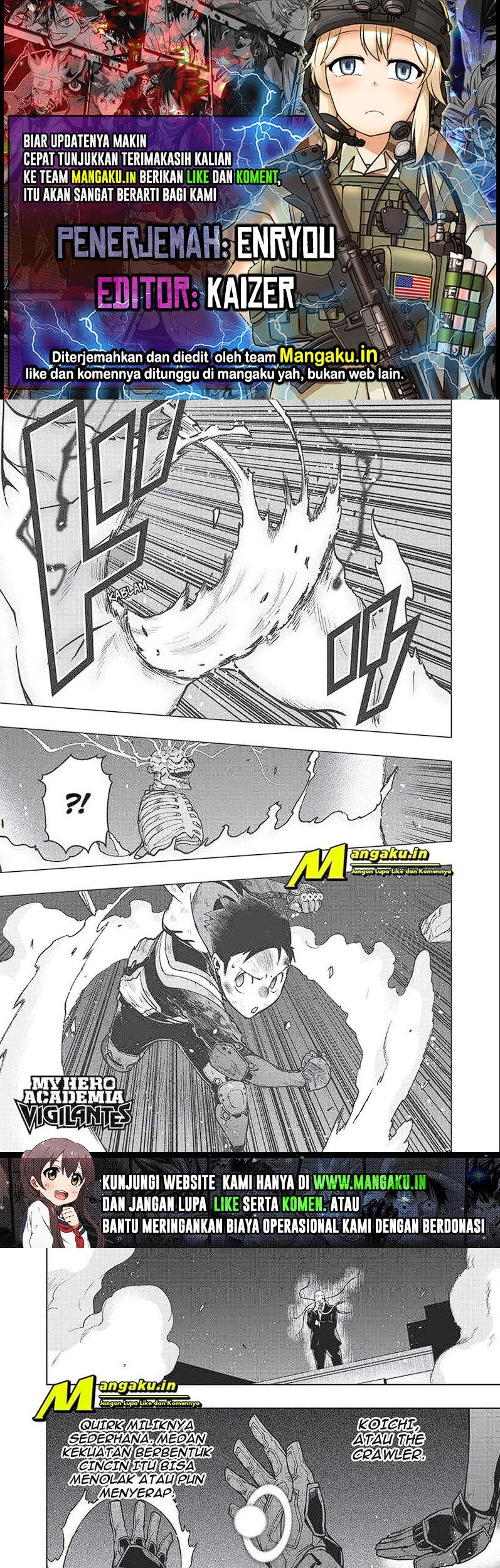 Vigilante: Boku no Hero Academia Illegal Chapter 118 - halaman 1