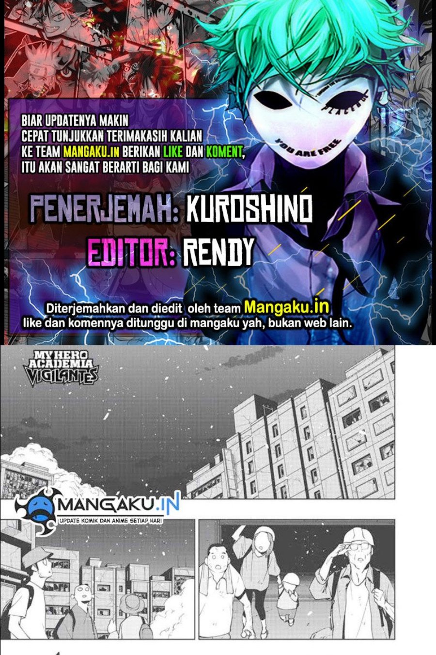 Vigilante: Boku no Hero Academia Illegal Chapter 123 - halaman 1