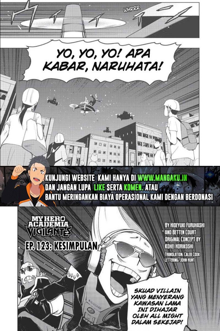Vigilante: Boku no Hero Academia Illegal Chapter 123 - halaman 2