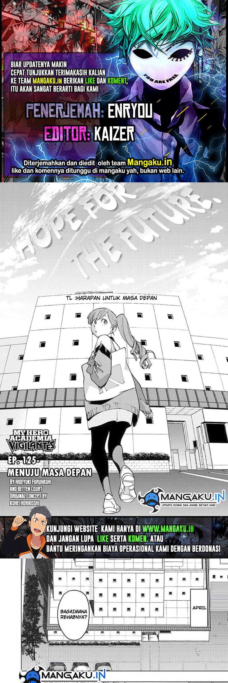 Vigilante: Boku no Hero Academia Illegal Chapter 125 - halaman 1