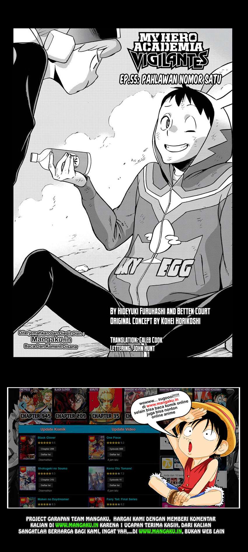 Vigilante: Boku no Hero Academia Illegal Chapter 55 - halaman 2