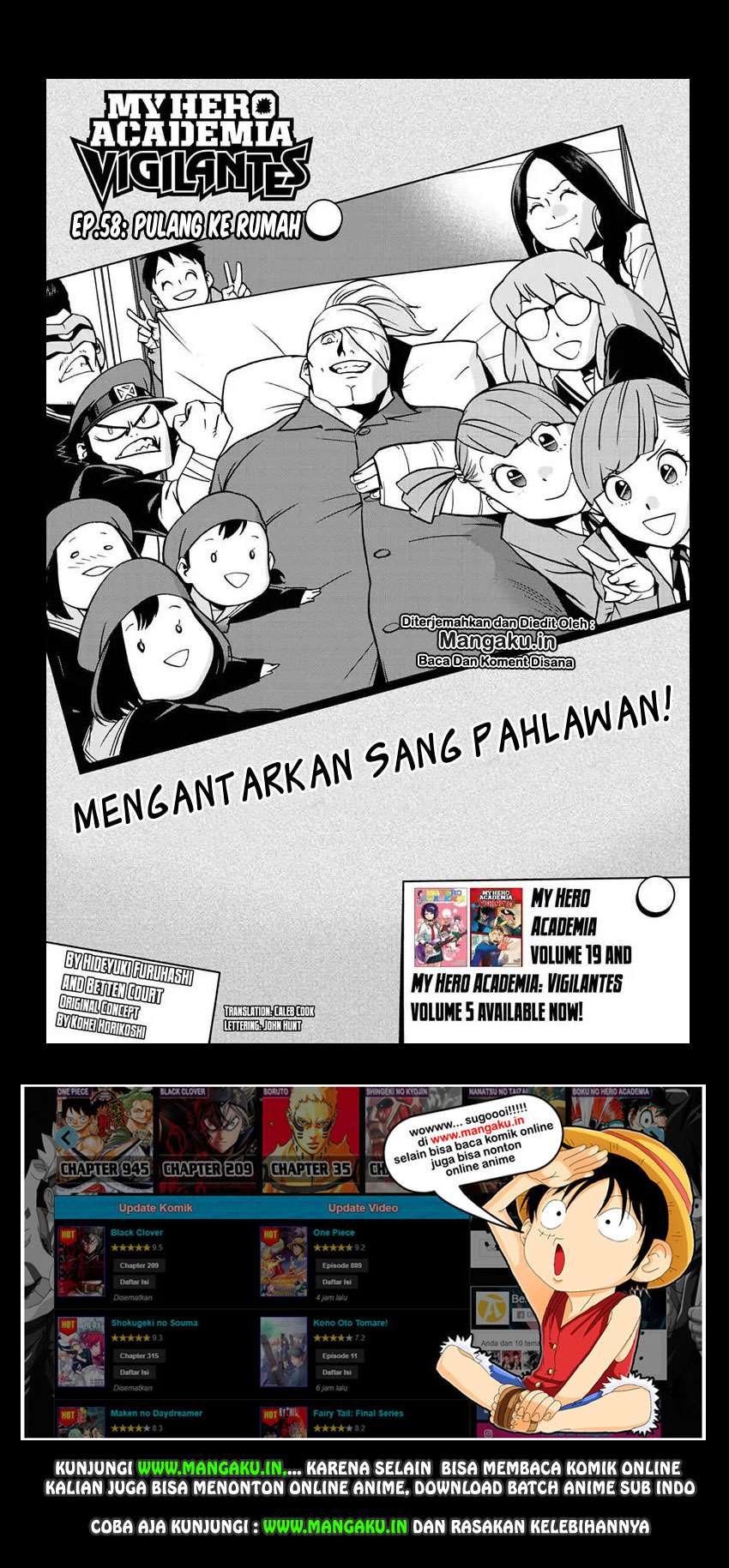 Vigilante: Boku no Hero Academia Illegal Chapter 58 - halaman 2