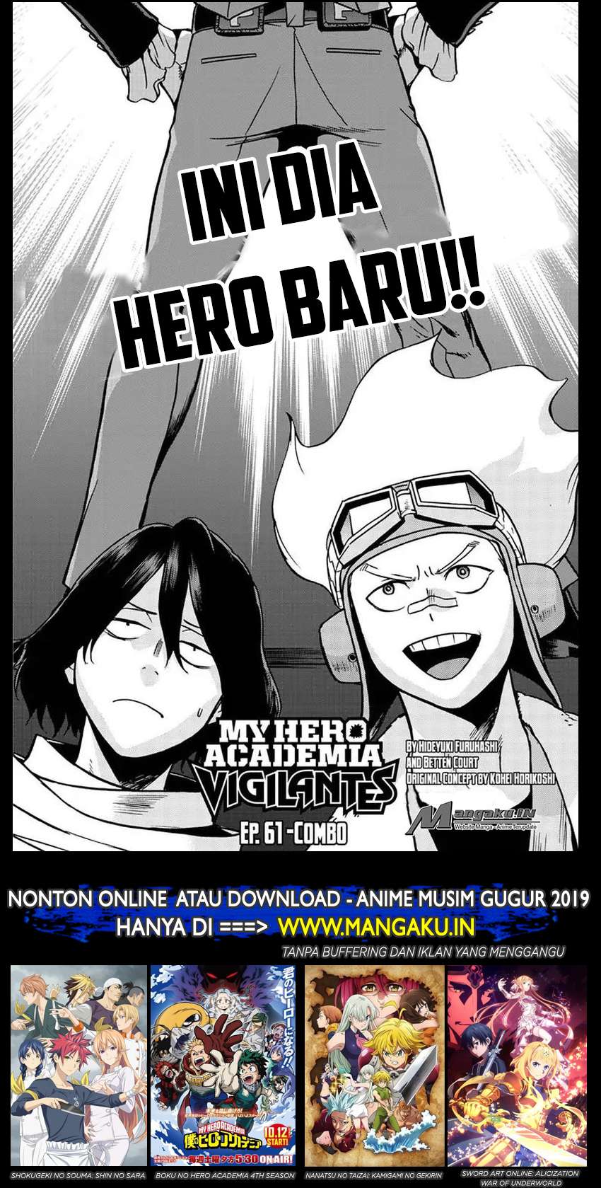 Vigilante: Boku no Hero Academia Illegal Chapter 61 - halaman 2