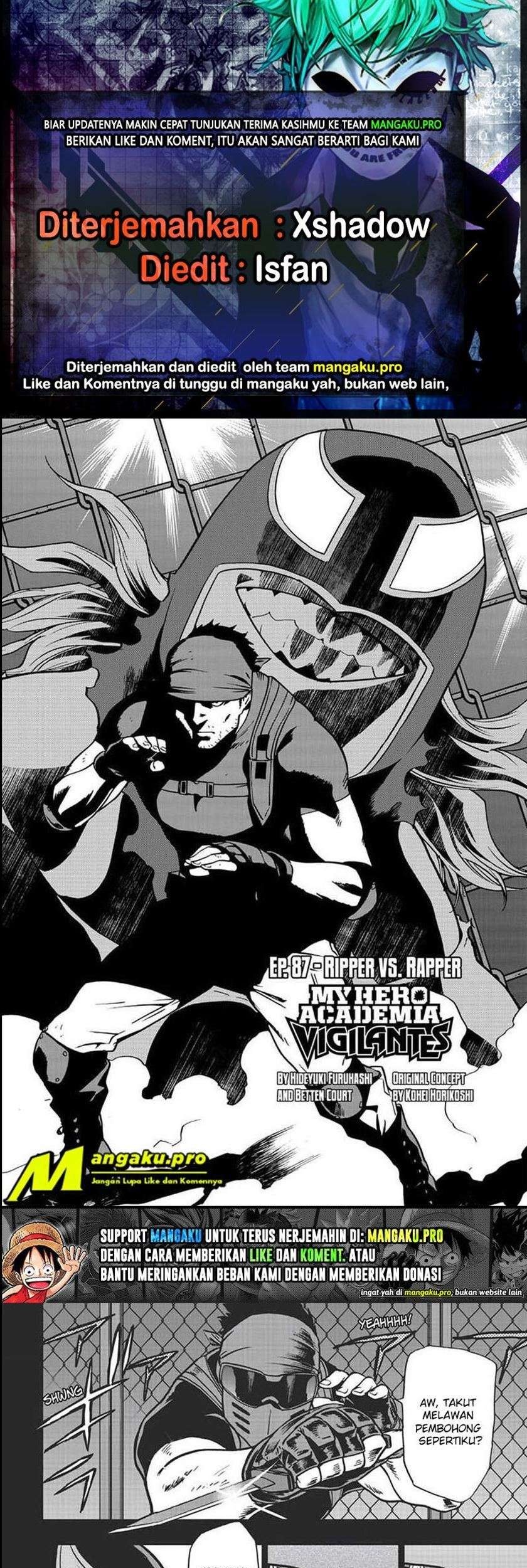 Vigilante: Boku no Hero Academia Illegal Chapter 87 - halaman 1