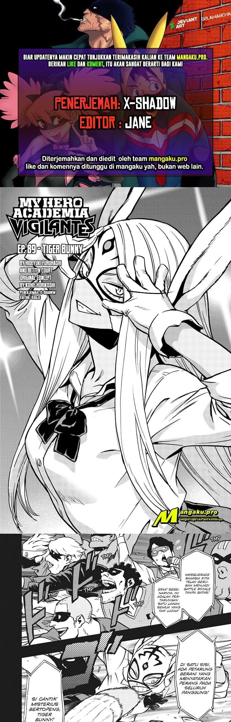 Vigilante: Boku no Hero Academia Illegal Chapter 89 - halaman 1