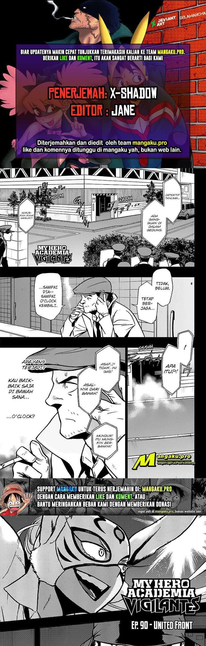 Vigilante: Boku no Hero Academia Illegal Chapter 90 - halaman 1