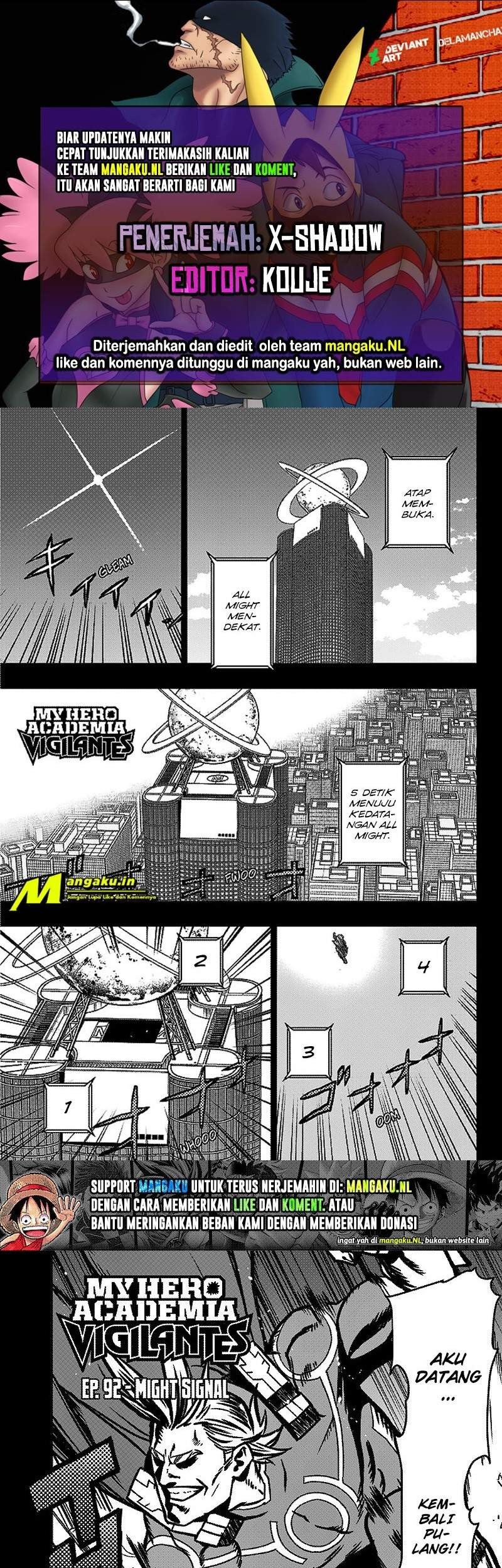 Vigilante: Boku no Hero Academia Illegal Chapter 92 - halaman 1