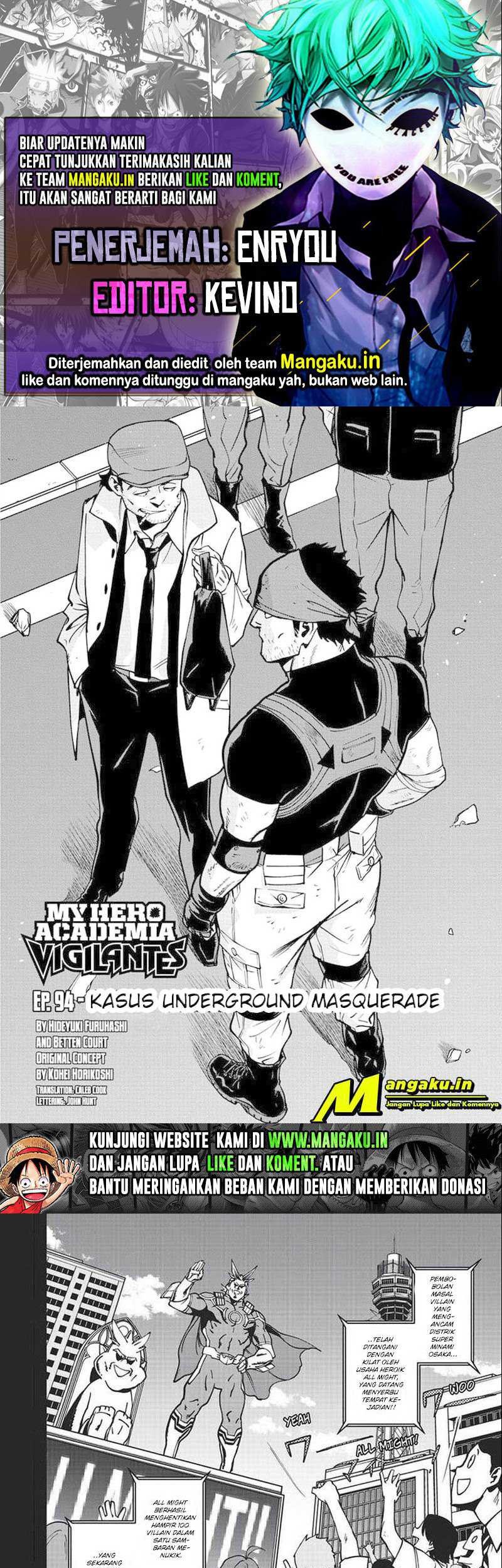 Vigilante: Boku no Hero Academia Illegal Chapter 94 - halaman 1