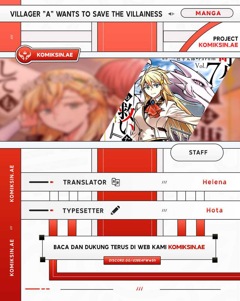 Villager A Wants to Save the Villainess no Matter What! Chapter 38.2 - halaman 1