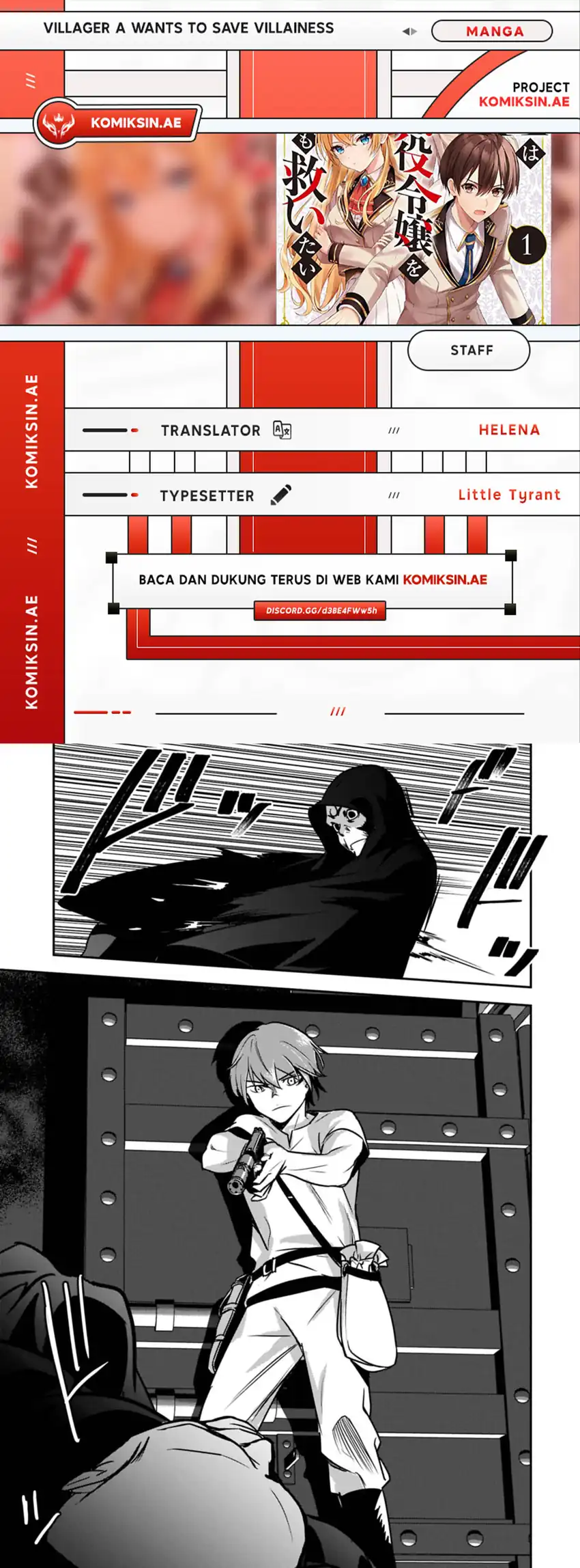 Villager A Wants to Save the Villainess no Matter What! Chapter 39.2 - halaman 1