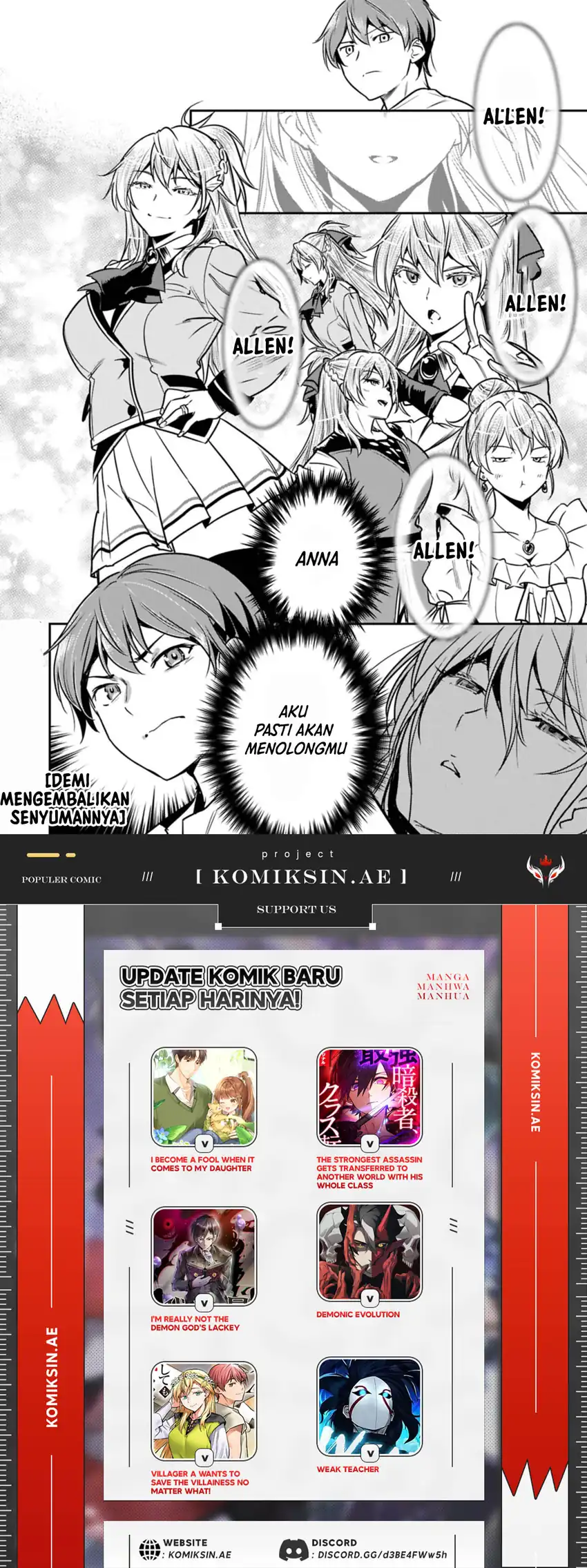 Villager A Wants to Save the Villainess no Matter What! Chapter 39.2 - halaman 16
