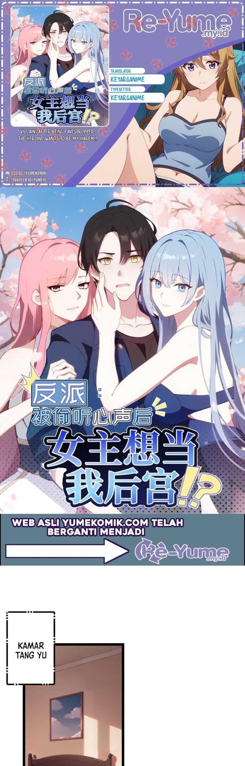 Villain: After Being Eavesdropped, The Heroine Wants To Be My Harem!? Chapter 102 - halaman 1