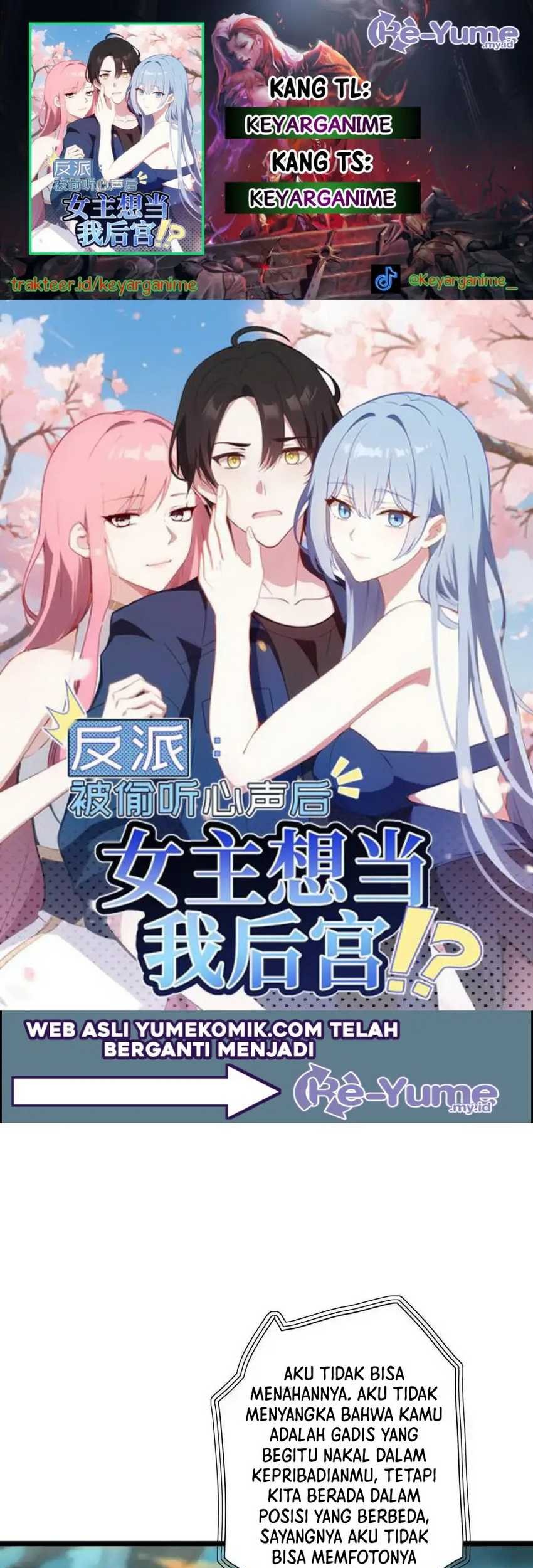Villain: After Being Eavesdropped, The Heroine Wants To Be My Harem!? Chapter 30 - halaman 1