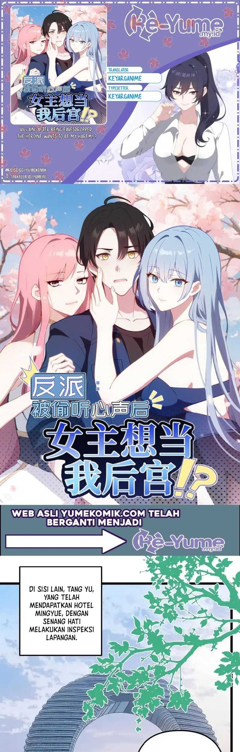 Villain: After Being Eavesdropped, The Heroine Wants To Be My Harem!? Chapter 34 - halaman 1