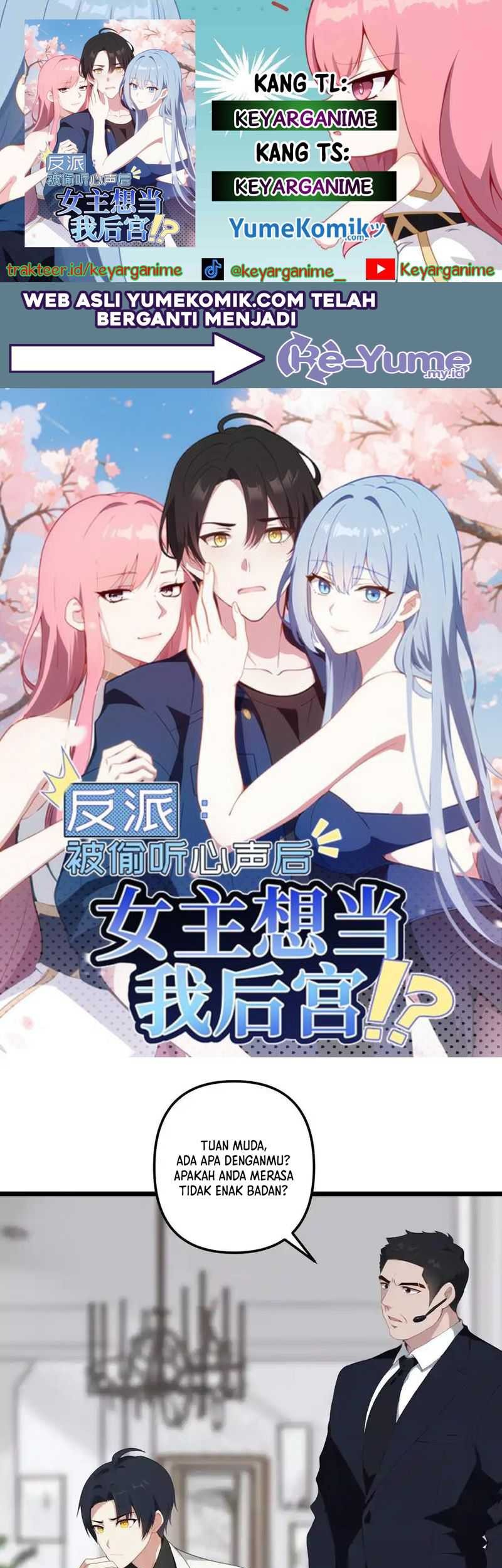 Villain: After Being Eavesdropped, The Heroine Wants To Be My Harem!? Chapter 6 - halaman 1