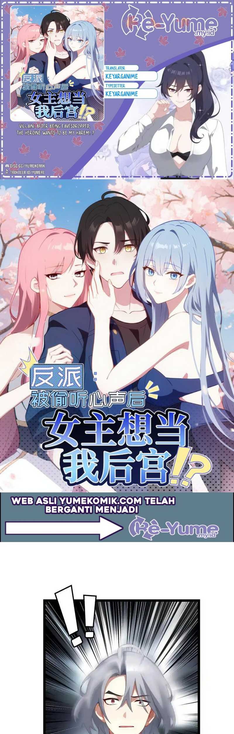 Villain: After Being Eavesdropped, The Heroine Wants To Be My Harem!? Chapter 66 - halaman 1