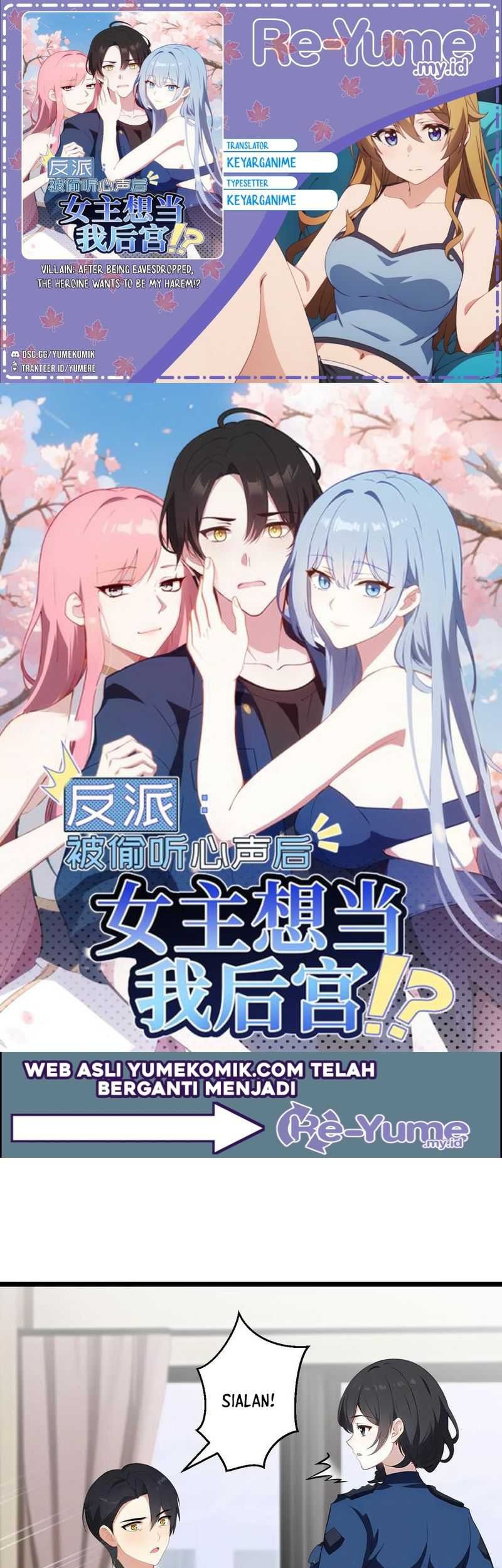 Villain: After Being Eavesdropped, The Heroine Wants To Be My Harem!? Chapter 99 - halaman 1
