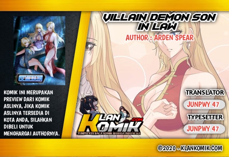 Villain Demon Son In Law Chapter 28 - halaman 1