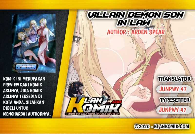 Villain Demon Son In Law Chapter 8 - halaman 1