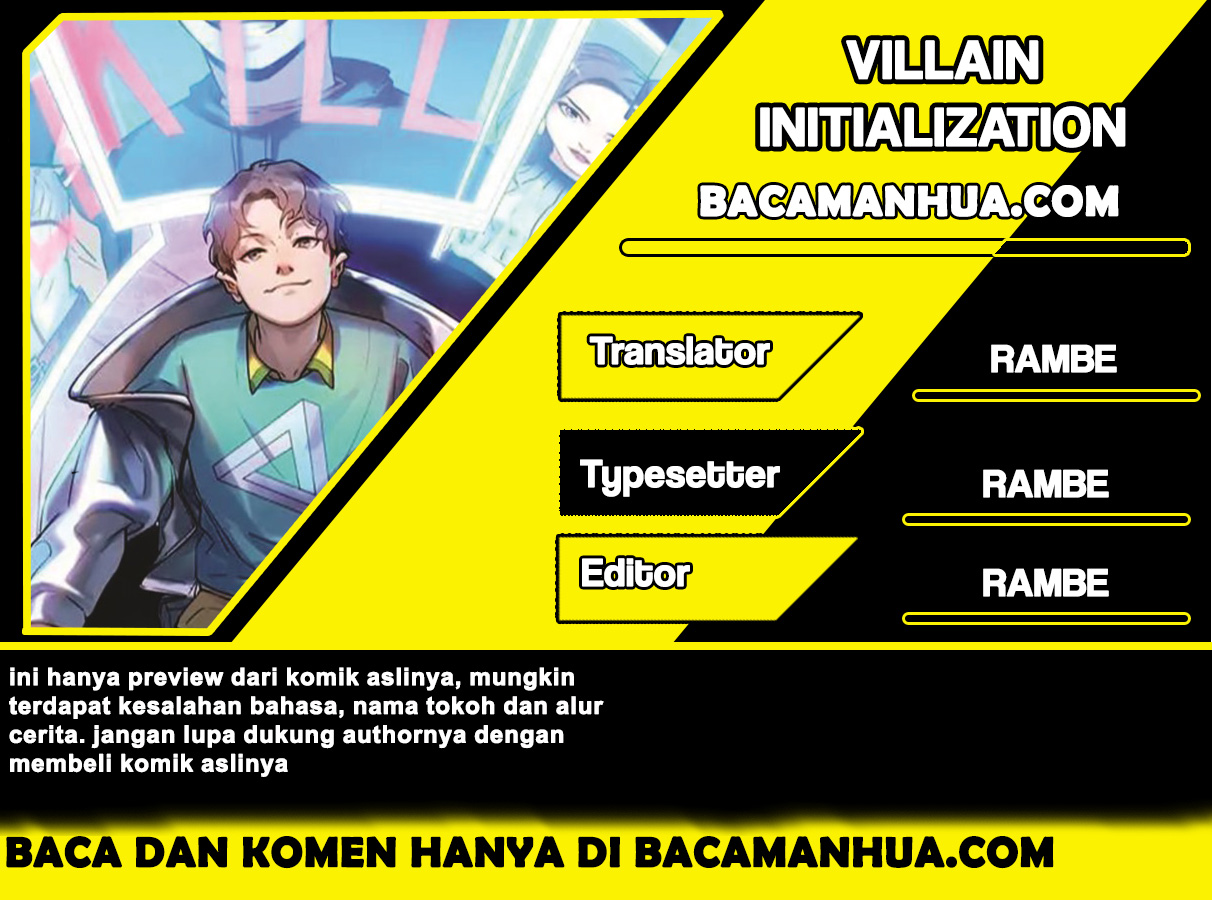 Villain Initialization Chapter 1 - halaman 1