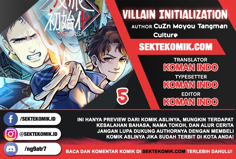 Villain Initialization Chapter 5 - halaman 1