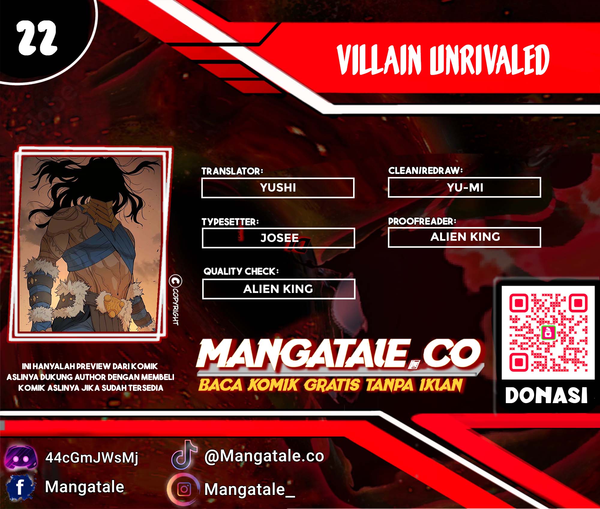 Villain Unrivaled Chapter 22 - halaman 1